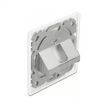 Wanddose Keystone 1 Port DeLOCK 86981