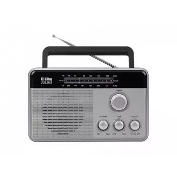 Radio Julia 3 silber