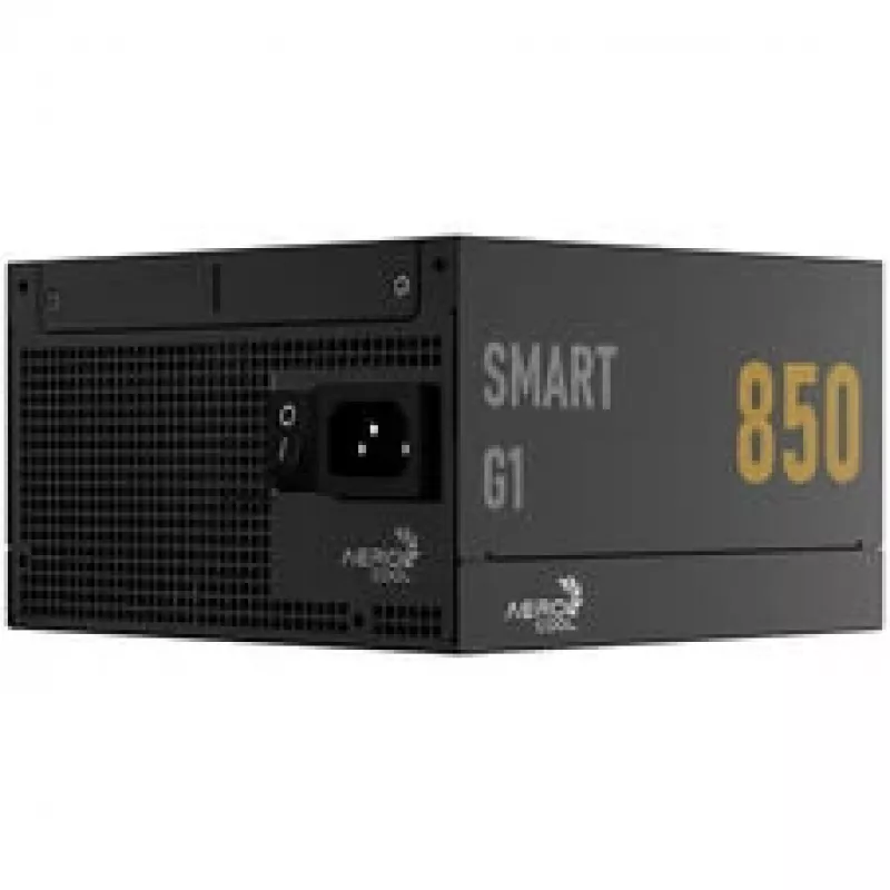 Netzteil AEROCOOL Smart G1 850W 80 PLUS Gold, ATX 3.1, PCIe 5.1, schwarz