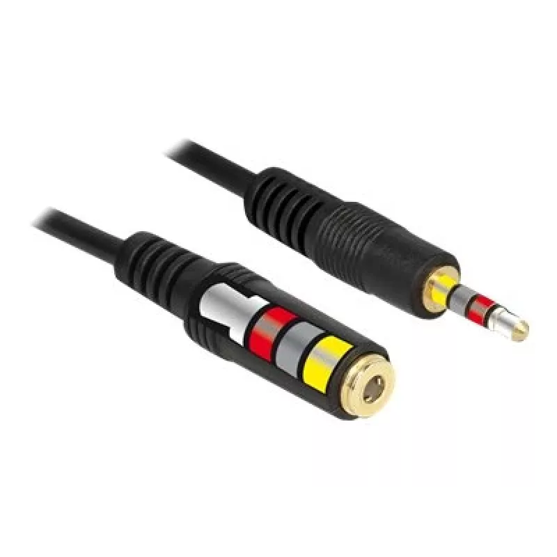 Audio Kabel DeLOCK 84667 2m 3.5mm Schwarz