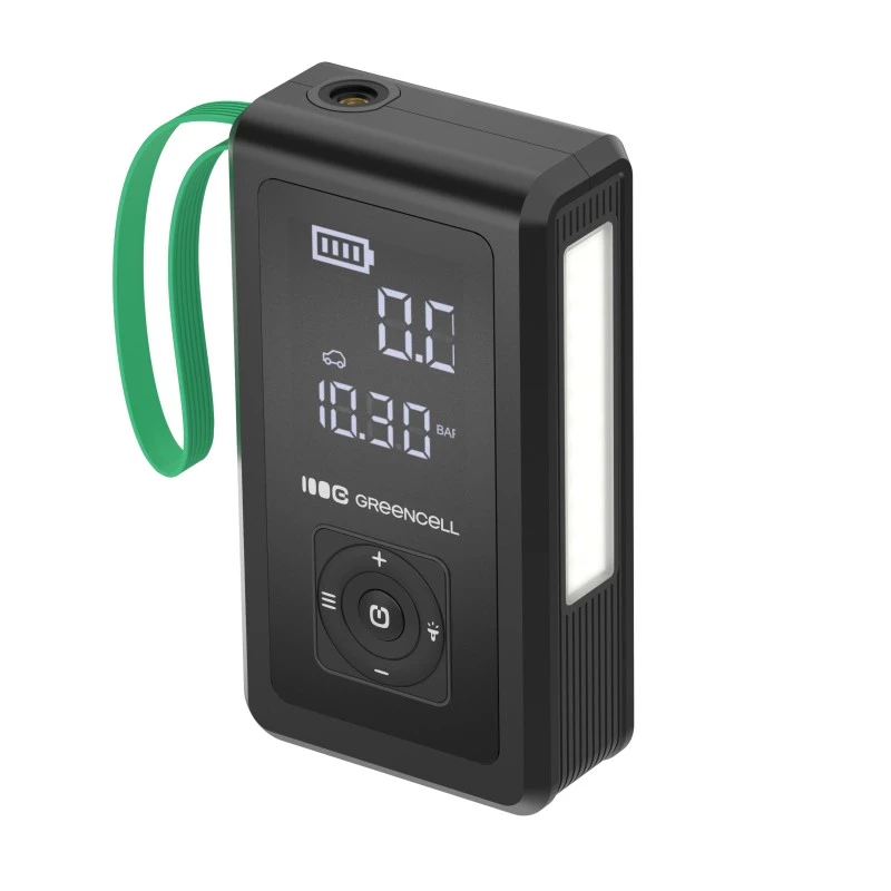 Green Cell PowerBoost Air Kfz-Starthilfegerät mit Kompressor, 8000 mAh, 1000 A (CJSGC03)