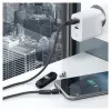 USB-Kabel RealPower MagneticCharge3 2m USB A Schwarz