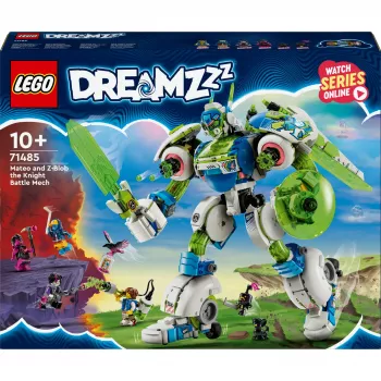 Bauspielzeug LEGO Mateo und Z-Blob der Ritter-Mech Set 71485 — Minifigur und baubarer Mech-Spielset