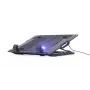 Laptop-Kühlpad Gembird NBS-1F17T-01, für Bildschirme bis 17 Zoll, 1×15 cm Lüfter, USB 2.0, 370×265×33 mm, 350 mA, schwarz