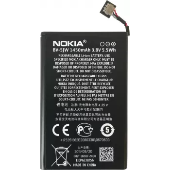 Nokia Lithium-Ionen-Akku BV-5JW für N9, Lumia 800.. (BV-5JW)