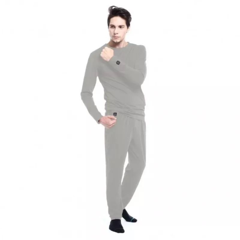 Lange Unterhosen Glovii GP1GM Grau Männlich Erwachsen 6% Elastan 94% Polyester