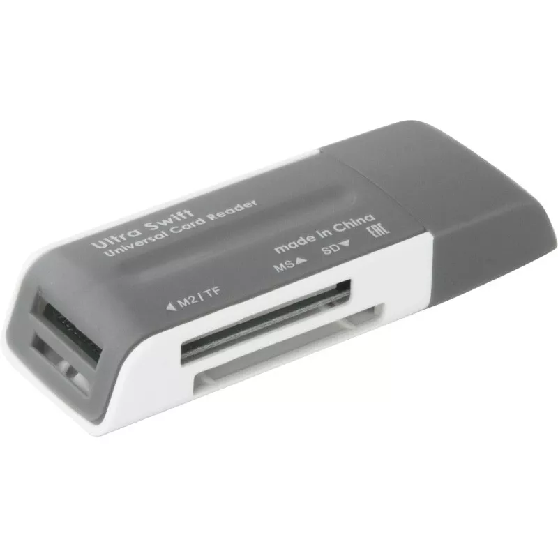 Kartenleser DEFENDER ULTRA SWIFT USB 2.0 Modell 83260 – kompatibel mit SD- und microSD-Karten