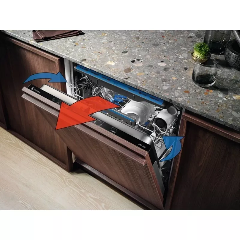 Einbau-Geschirrspüler Electrolux EEM43201L, schlank 45 cm, 10 Maßgedecke, 46 dB, Inverter