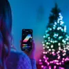Twinkly Candies LED-Weihnachtsbaumlichter TWKP100RGB-T 6 m 100 perlenförmige Lichter