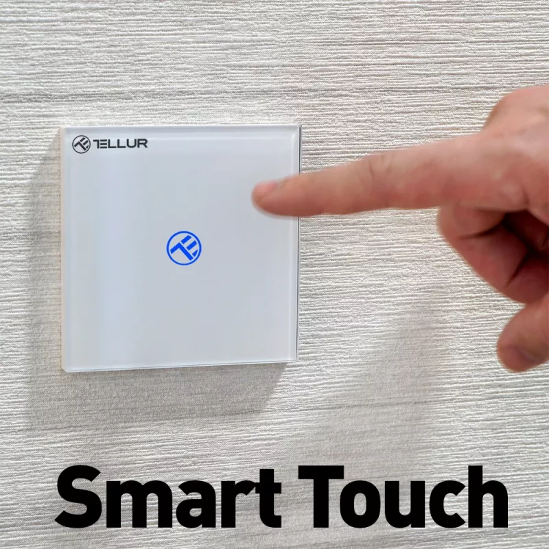 Smart WiFi Schalter Tellur SS1N — 1 Port, 1800W, 10A