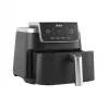 Heißluftfritteuse Ninja AF140EU Single 4,7 L 1750 W Schwarz, 4 Programme, LCD, Knusperplatte