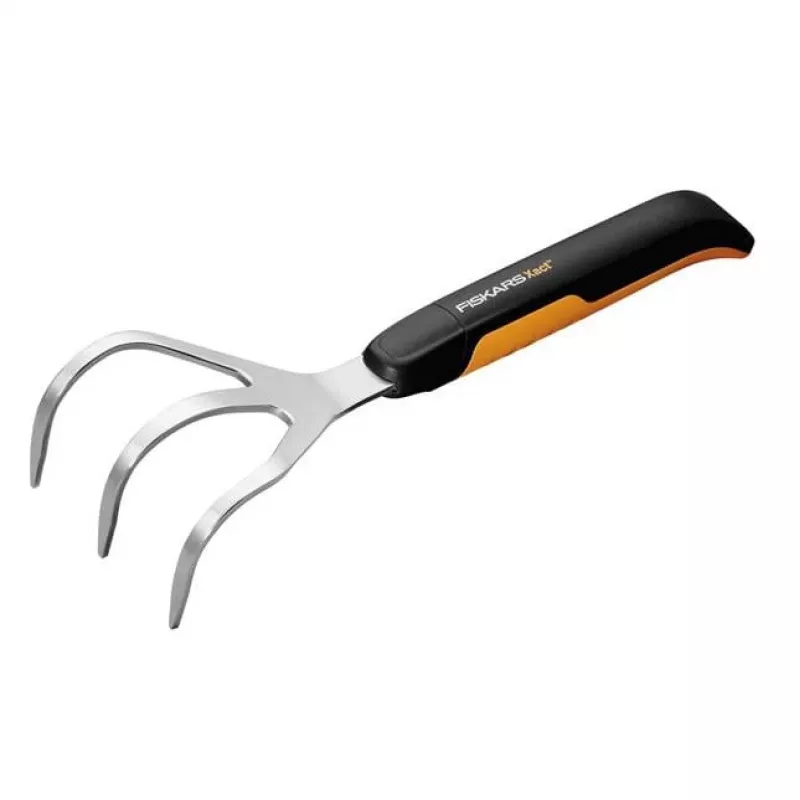 Fiskars Xact Schwarz, Edelstahl Handgrubber