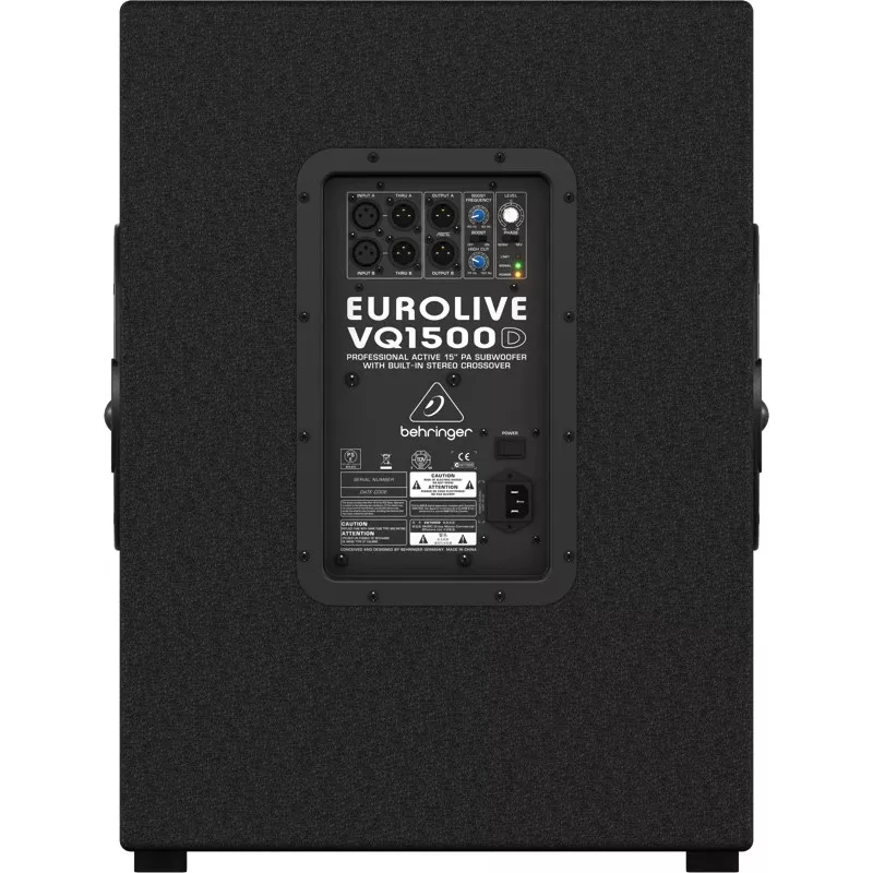 Behringer Eurolive VQ1500D Schwarz 500 W
