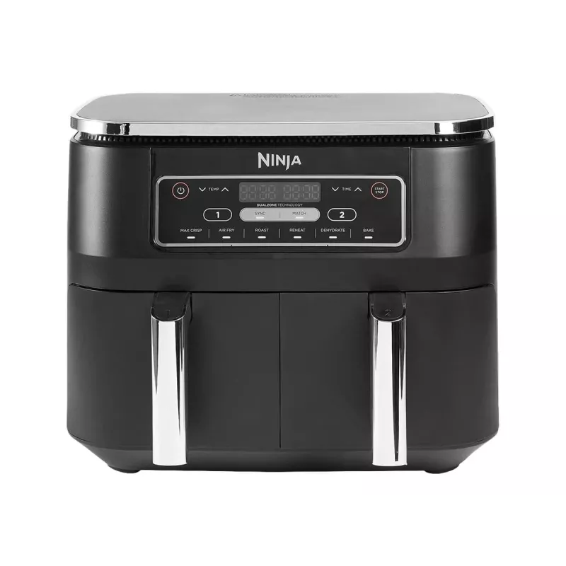 Ninja AF300 Double 7,6 L Stand-alone 1690 W Heißluftfritteuse Schwarz
