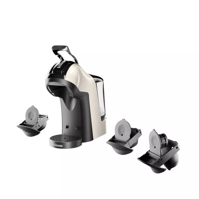 Tristar Multi-Kapsel-Kaffeemaschine 3-1 | CM-2301 | Pumpendruck 19 bar | Kapsel | 1400 W | Beige