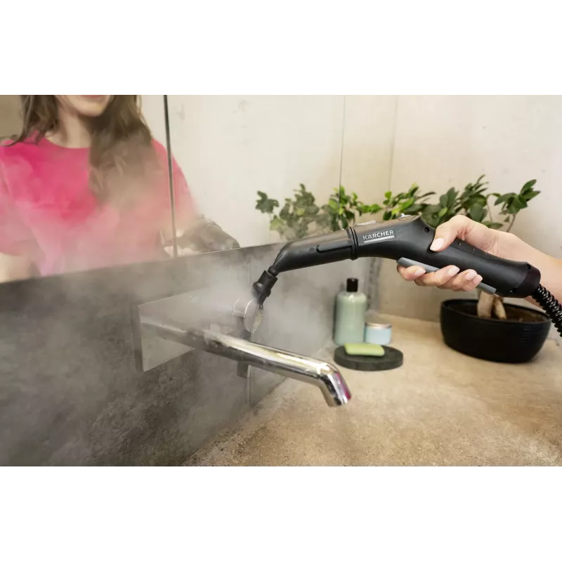 Kärcher SC 2 EasyFix Zylinder-Dampfreiniger 1 L 1500 W Schwarz, Weiß