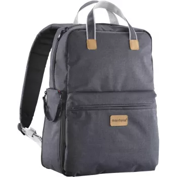 Fotorucksack mantona Urban Companion 21345 mit gepolsterten Fächern und verstellbaren Gurten