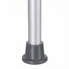 Runder Duschhocker aus Aluminium