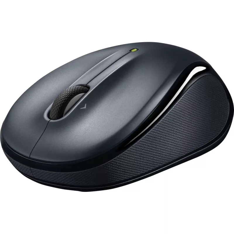 LOGITECH M325s Maus beidhändig optisch 5 Tasten kabellos 2,4 GHz USB Nano-Empfänger dunkelgrau