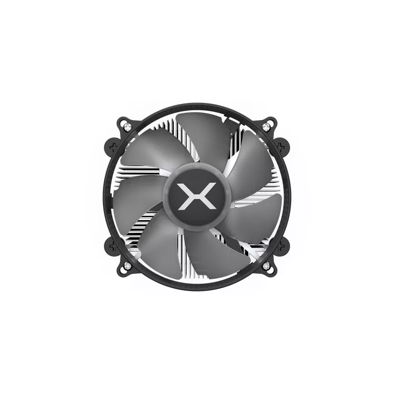 CPU-Kühler KRUX Integrator RGB KRX0093 mit 120-mm-PWM-Lüfter, ARGB-Beleuchtung, 85 W TDP, AM4-Unterstützung