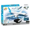 Bauset Cobi Boeing 737-8 — 340 Teile, empfohlenes Alter 7+, blau und weiß