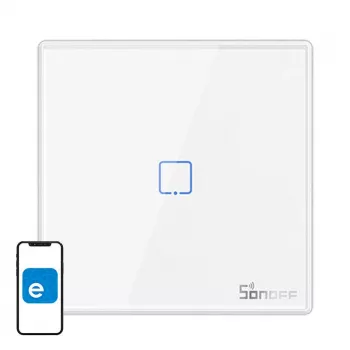 Sonoff T2EU1C-RF Gateway/Controller Weiß Kunststoff Wandmontage 0,433 GHz