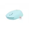 Kabellose beidhändige Maus NATEC STORK – Bluetooth + USB Typ-A, 1600 DPI, 3 Tasten, Hellblau