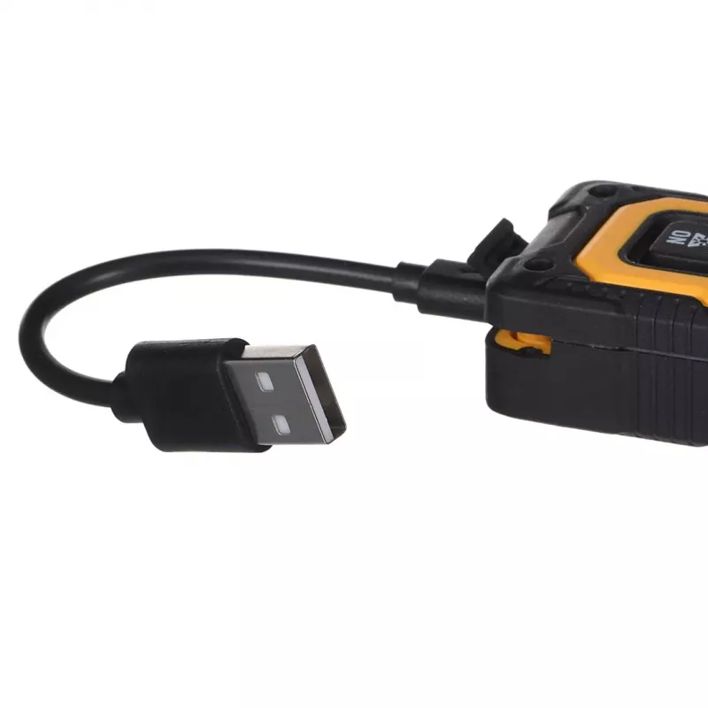 Laser-Entfernungsmesser DeWalt DW055PL-XJ, Reichweite 0–16 m, Genauigkeit ±6 mm, 3,7V-Akku, USB-Kabel