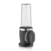 Caso Akku-Mixer | Click & Blend | Tischgerät | 240 W | Krugmaterial Tritan | Krugvolumen 0,5 L | Edelstahl/Matt Schwarz