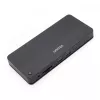 Dockingstation UNITEK D1079A USB4 kabelgebunden Schwarz 100W Power Delivery