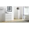 Kommode Top e Shop K3 BIEL, 3 Schubladen, weiß, Spanplatte, 700×430×780 mm