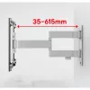 Wandhalterung One For All WM6454 195,6 cm 40 kg Schwarz Weiß