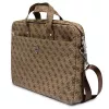 Laptoptasche GUESS GUCB15P4TW 16 Zoll braun Saffiano mit 4G-Dreieckslogo