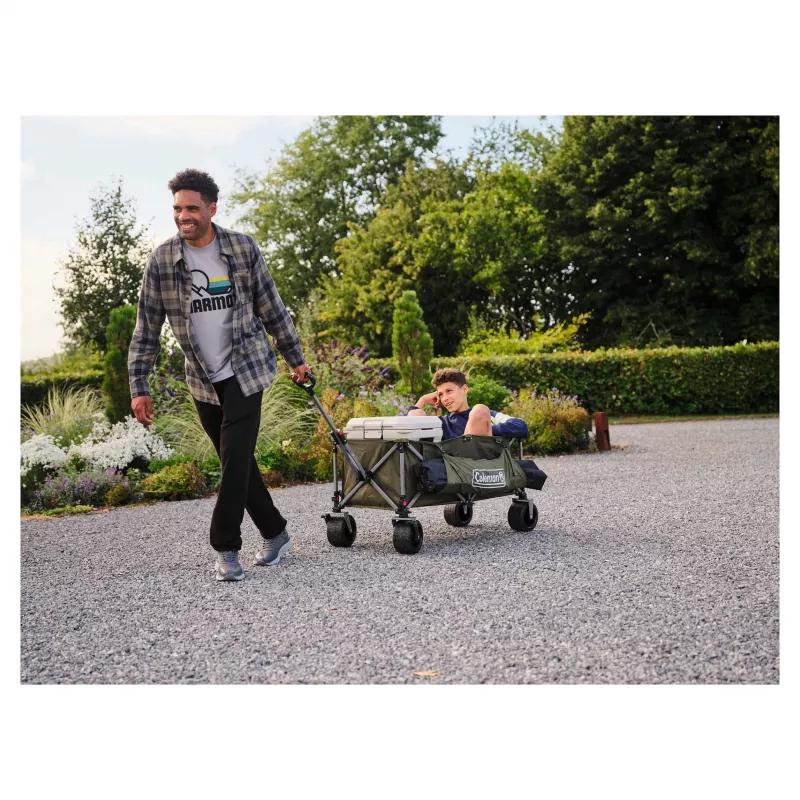 Campingtrolley COLEMAN 2226531 — 132 L, Polyesterabdeckung, Stahlrahmen, 1160×600 mm