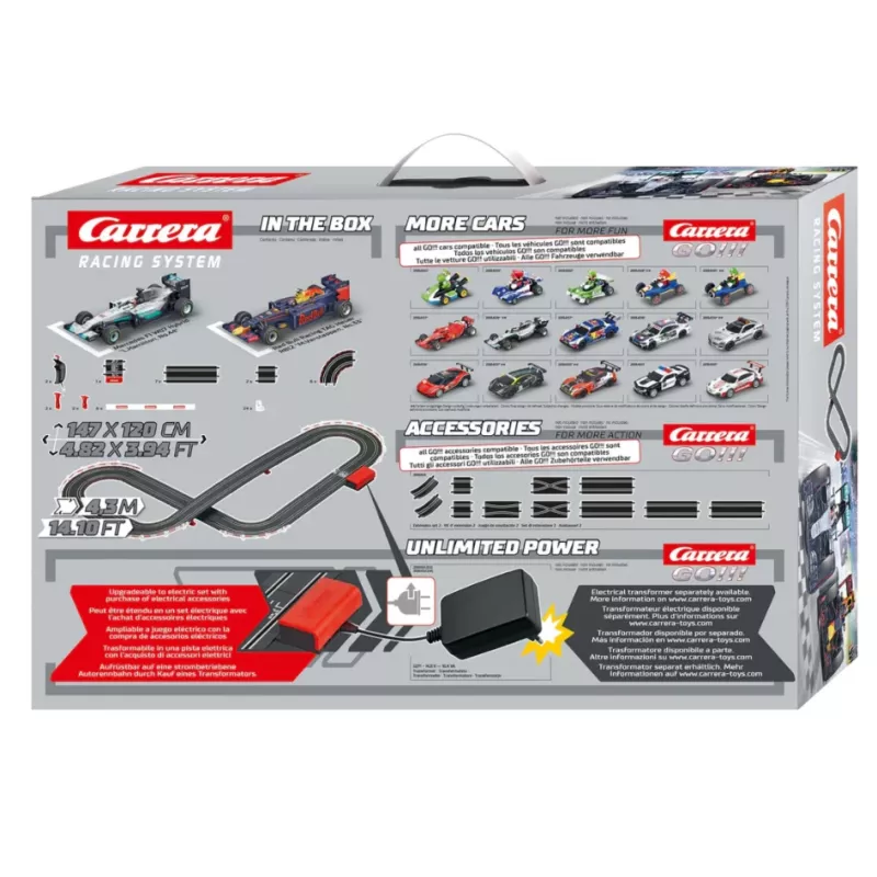 Slotcar-Set Carrera Formula Champions Strecke 4,3 m – Carrera Modell 20063518