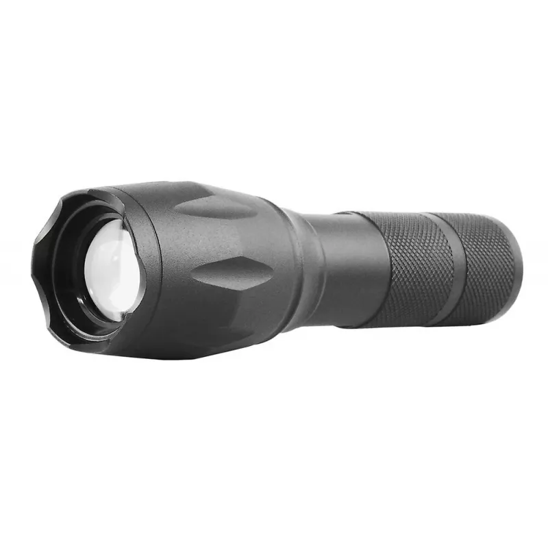 Taschenlampe everActive FL600 — 600 lm, 10 W, Aluminiumgehäuse, IPX4, 130 mm, 3×AAA, rot