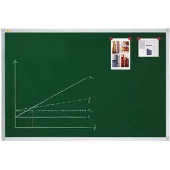 Franken Kreidetafel KR3502 magnetische Schreibtafel 90 x 60 cm