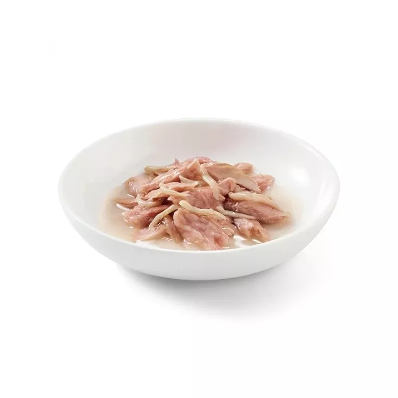 SCHESIR in Kochwasser Thunfisch mit Sprotte - Nassfutter für Katzen - 85 g