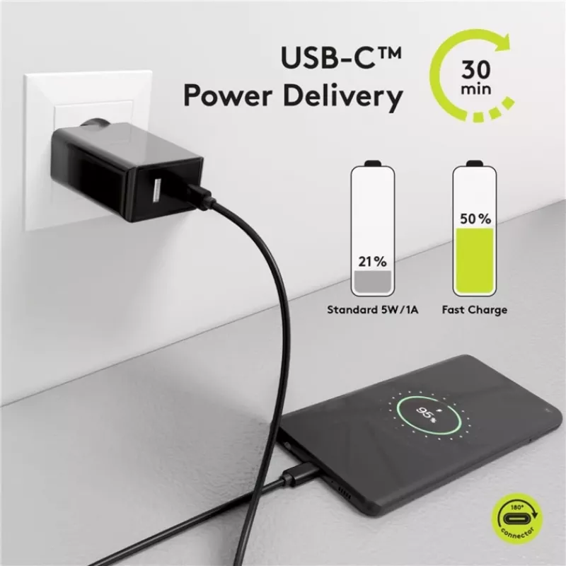 Goobay 49254 USB-Kabel Schwarz
