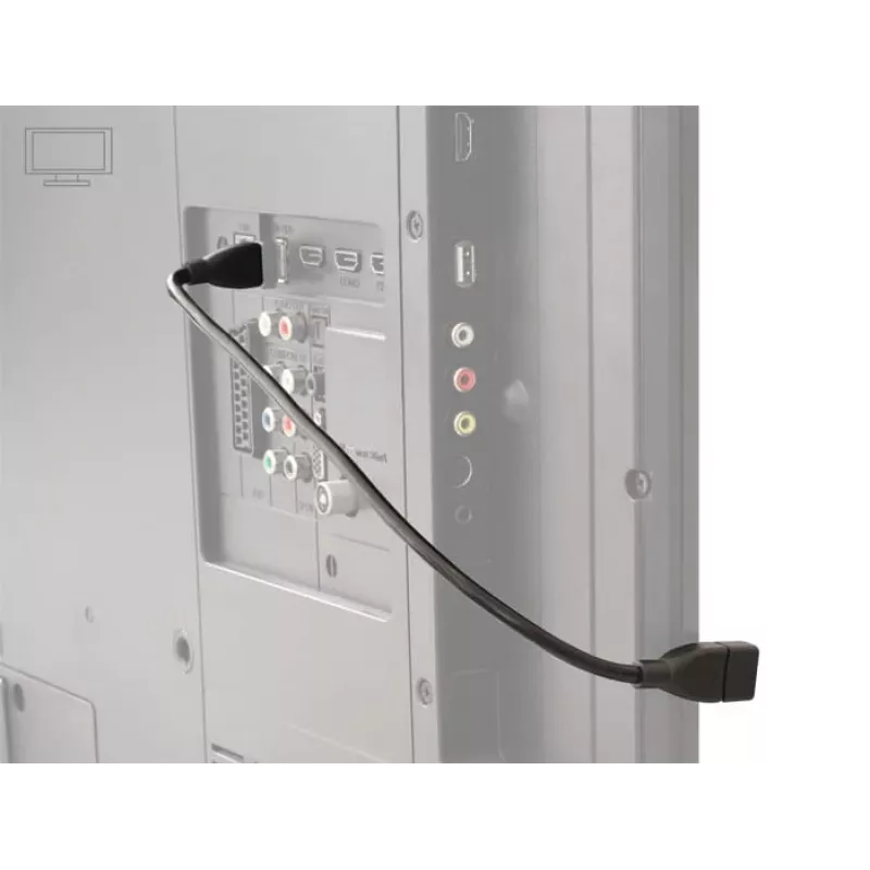 USB-Kabel DeLOCK 35cm USB 2.0 83498 Schwarz