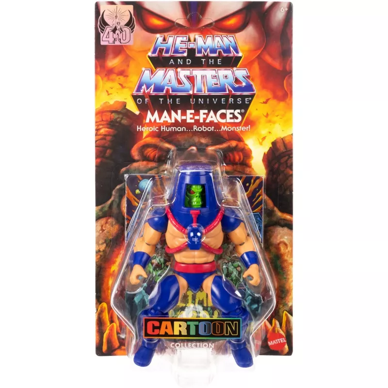 Actionfigur MATTEL M.O.T.U. Origins Man-E-Faces JBM80, sammelbare, posierbare Figur