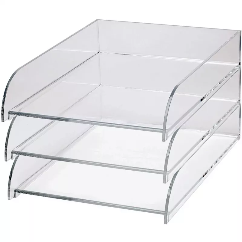 MAUL 1950105 Schreibtischablage Acryl Transparent (1950105)