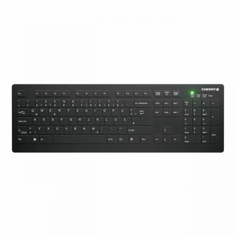 Contour Design Active Key Contour QuickClean Medizinische Tastatur IP68 Full-Size Kabellos Schwarz DE C8112