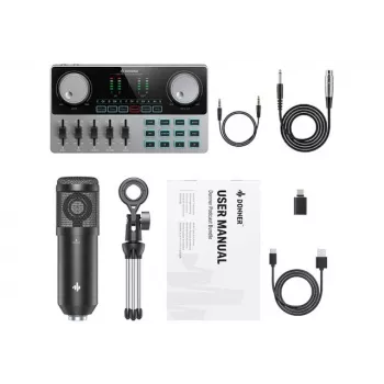 Donner Podcast Starter Kit - Podcast-Aufnahmeset