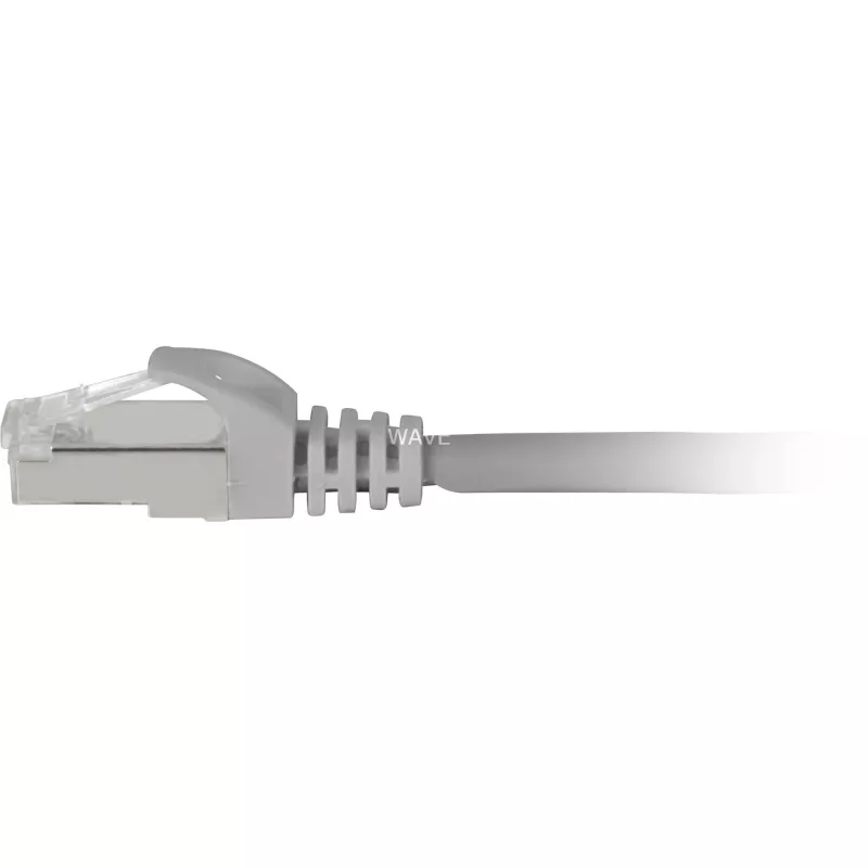 Netzwerkkabel Sharkoon Patch SFTP RJ-45 Cat.7a 10m Grau