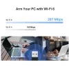 USB-WLAN-Adapter MERCUSYS MA14N — USB Typ A, 2,4 GHz Single-Band, bis zu 287 Mbit/s, Schwarz
