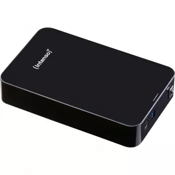 Intenso Memory Center 4TB USB 3.0 3,5 Zoll externe Festplatte, Schwarz (6031512)