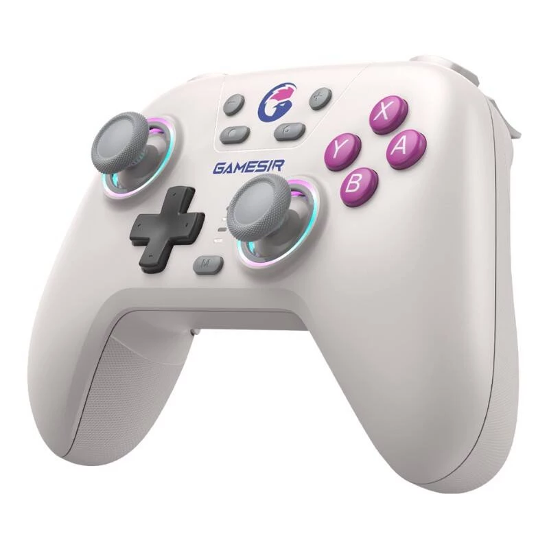 GameSir T4n Wireless-Controller weiß — Bluetooth, ergonomisches Design