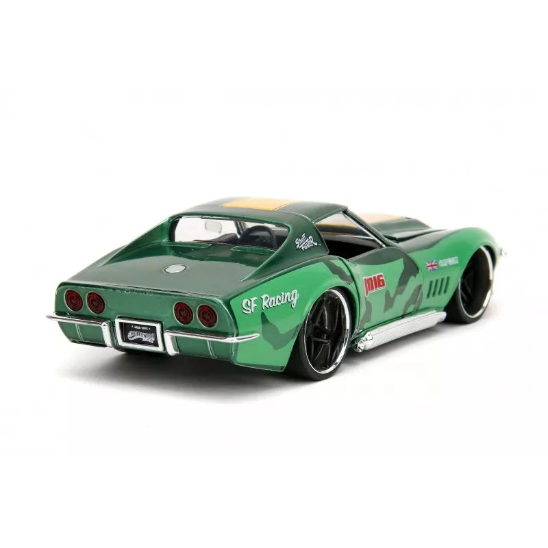Car Jada Toys Street Fighter 1969 Chevrolet 1:24 Metall Grün