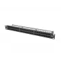 Lanberg PPU6-1048-B - Patchpanel - 1U - 19 inch